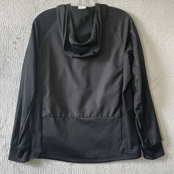 Adidas CLIMAWARM Women's Black Pullover Hoodie Sweatshirt SZ/L - Picture 2 of 16